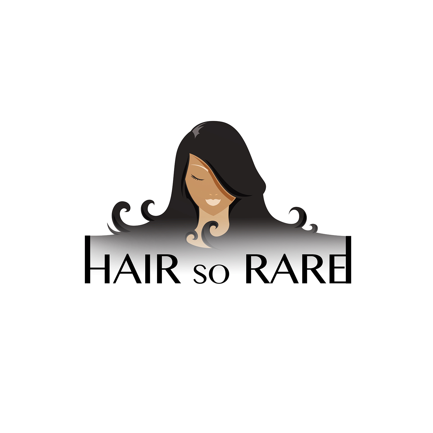 Logo Design by Dclark17 for Hair So Rare | Design #13921402
