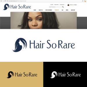 Logo Design by webeezine for Hair So Rare | Design: #13931704