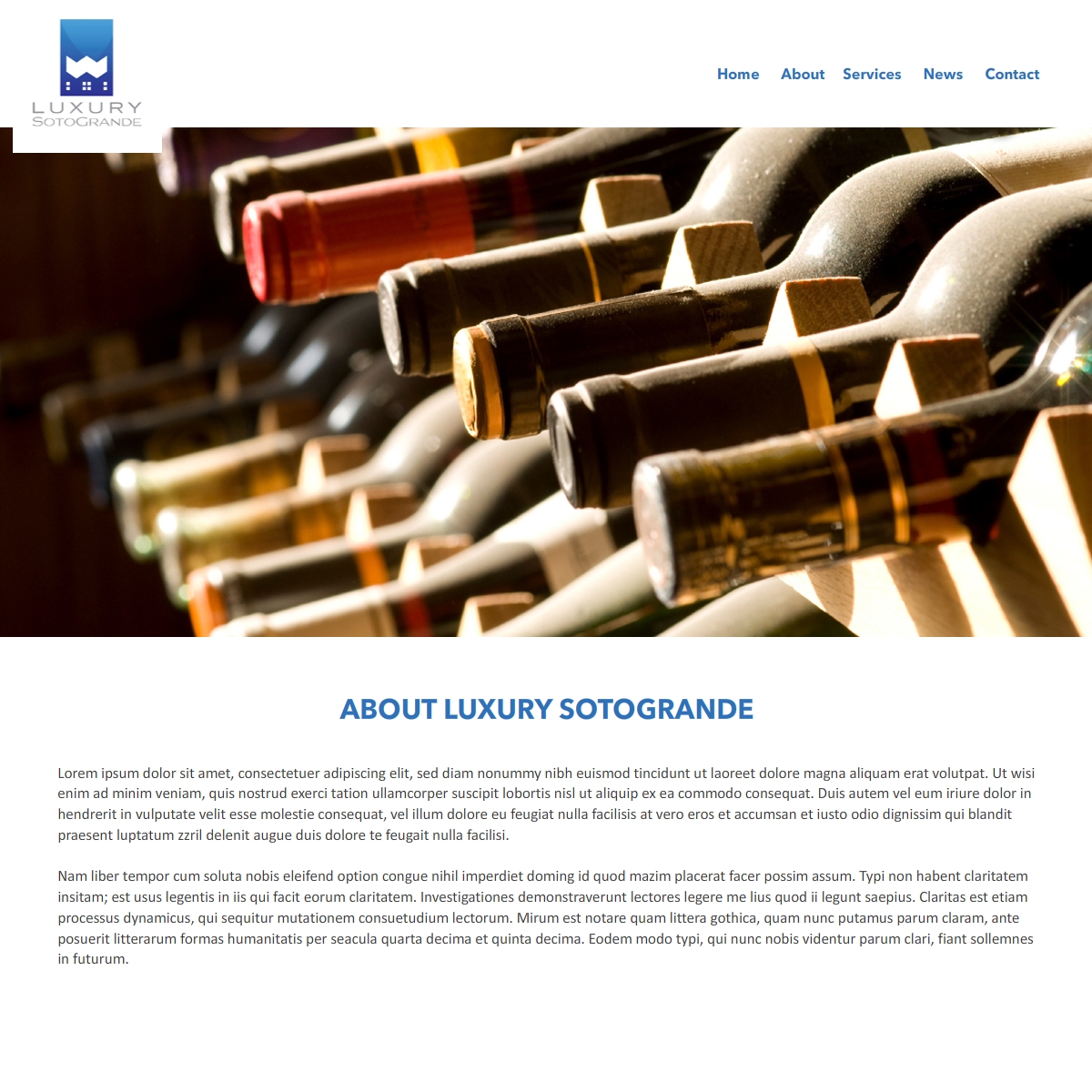Web Design by -Marc- for Luxury Sotogrande | Design #13950225