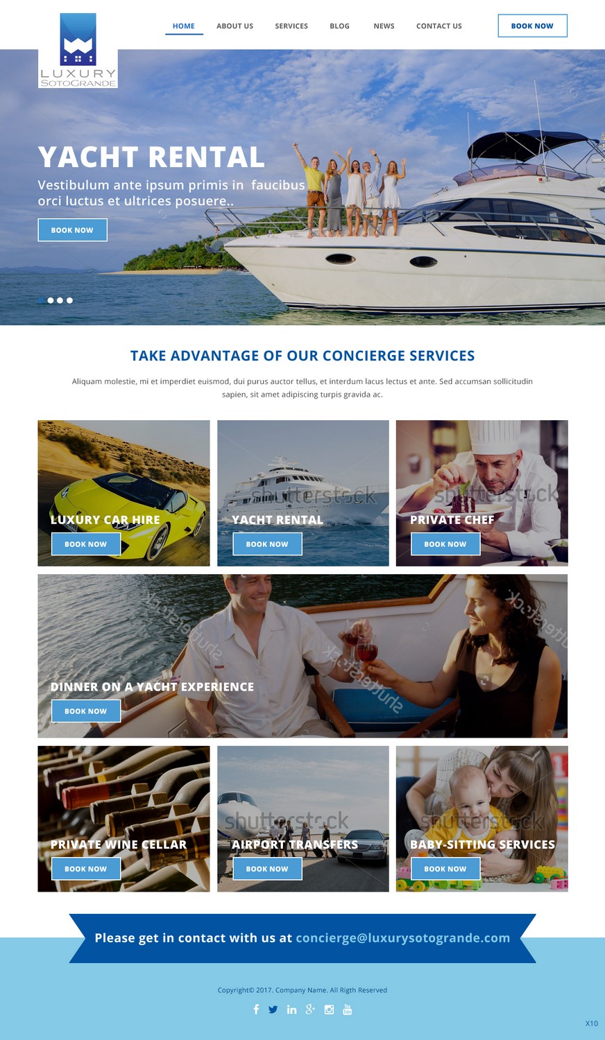 Diseño Web por pb para Luxury Sotogrande | Diseño #13930936