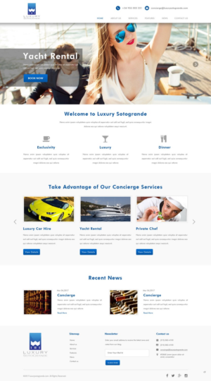 Web Design by pb for Luxury Sotogrande | Design: #13941084