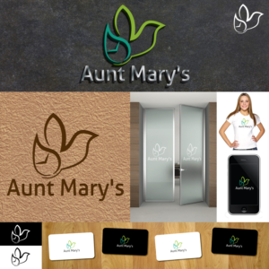 Logo Design by HLGCreativeTeam for Aunt Mary's | Design: #13959849