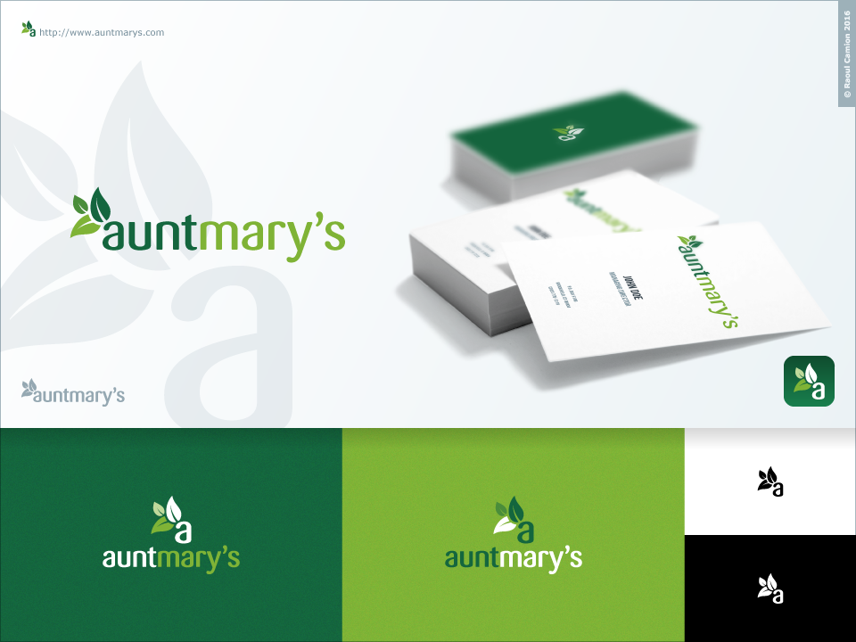 Diseño de Logo por Raoul Camion para Aunt Mary's | Diseño #13925964
