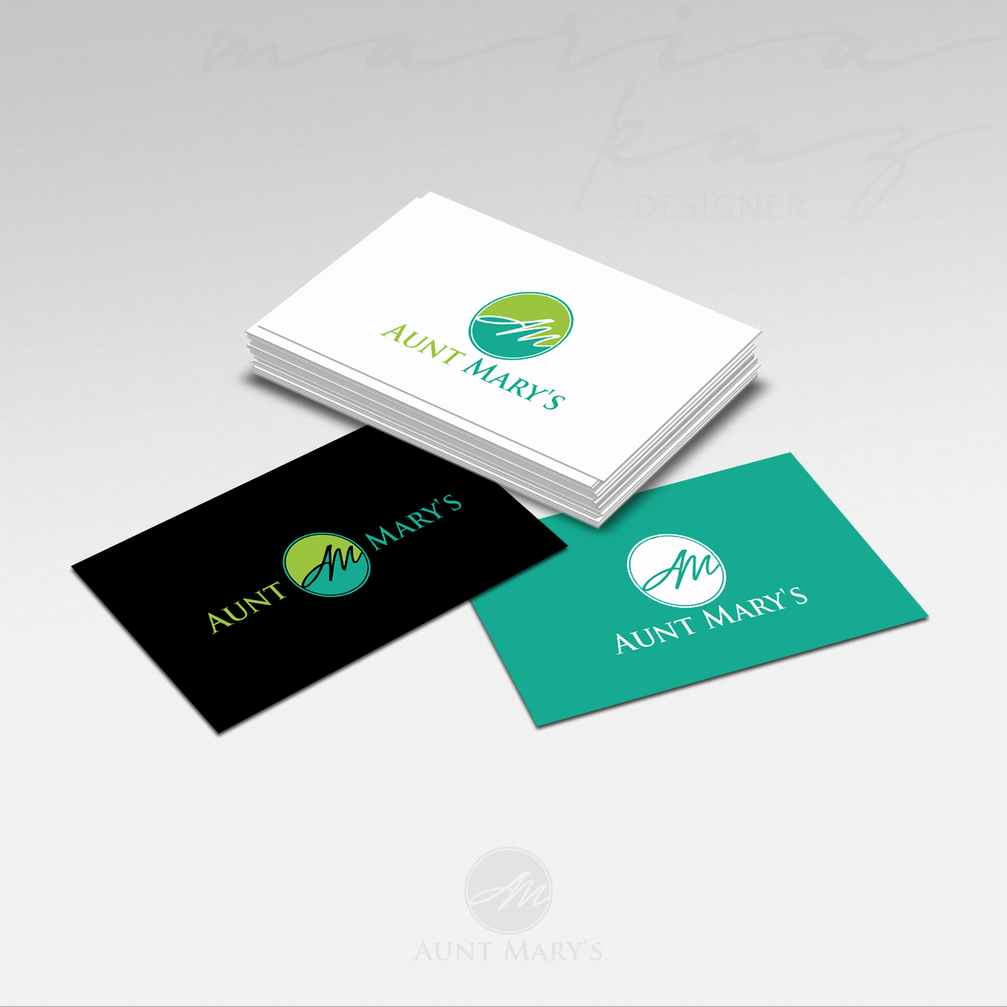 Logo Design by maria-kaz for Aunt Mary's | Design #13955565