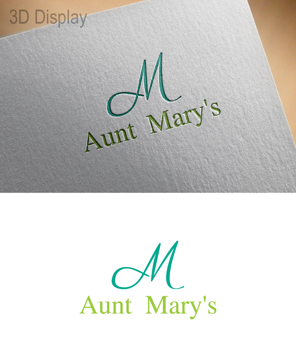 Logo-Design von 3Guys für Aunt Mary's | Design #13922687