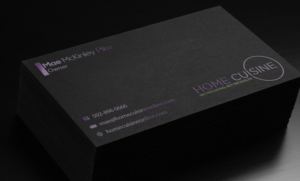Business Card Design by Riz' for Home Cuisine  LLC | Design #13912738