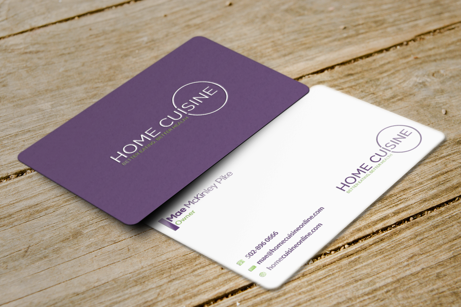 Design de Carte de Visite par Riz' pour Home Cuisine  LLC | Design #13912869