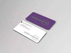 Business Card Design by Creations Box 2015 for Home Cuisine  LLC | Design: #13909668