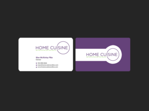 Visitenkarten-Design von Creations Box 2015 für Home Cuisine  LLC | Design: #13921958