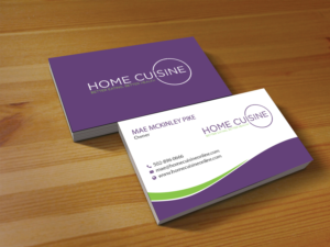 Visitenkarten-Design von Creations Box 2015 für Home Cuisine  LLC | Design: #13921967