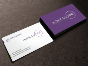 Visitenkarten-Design von Creations Box 2015 für Home Cuisine  LLC | Design: #13921968