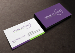 Business Card Design by Creations Box 2015 for Home Cuisine  LLC | Design: #13921977