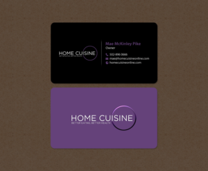 Business Card Design by chandrayaan.creative for Home Cuisine  LLC | Design #13926298