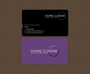 Business Card Design by chandrayaan.creative for Home Cuisine  LLC | Design: #13926299