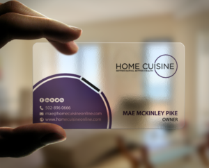 Business Card Design by chandrayaan.creative for Home Cuisine  LLC | Design: #13930392