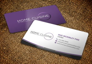 Business Card Design by chandrayaan.creative for Home Cuisine  LLC | Design: #13930417