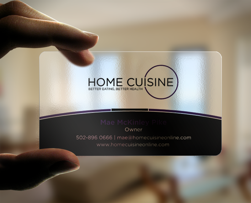 Business Card Design by chandrayaan.creative for Home Cuisine  LLC | Design #13930418