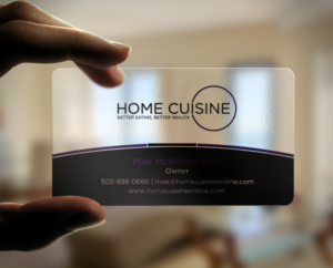 Business Card Design by chandrayaan.creative for Home Cuisine  LLC | Design: #13930418