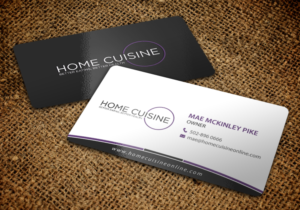 Business Card Design by chandrayaan.creative for Home Cuisine  LLC | Design: #13930420