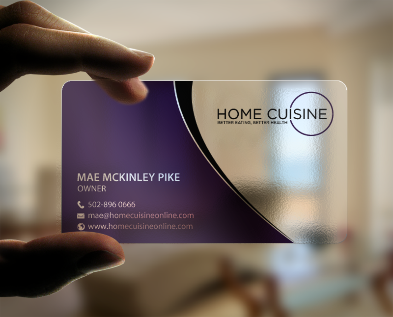 Business Card Design by chandrayaan.creative for Home Cuisine  LLC | Design #13930549