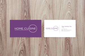 Visitenkarten-Design von isabel.paoli für Home Cuisine  LLC | Design: #13915086