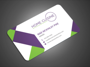Visitenkarten-Design von Graphic Flame für Home Cuisine  LLC | Design: #13917853