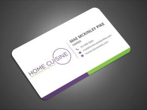 Visitenkarten-Design von Graphic Flame für Home Cuisine  LLC | Design: #13917860