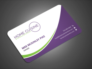 Visitenkarten-Design von Graphic Flame für Home Cuisine  LLC | Design: #13917861