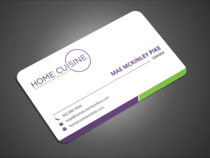 Visitenkarten-Design von Graphic Flame für Home Cuisine  LLC | Design: #13917863