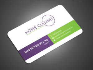 Visitenkarten-Design von Graphic Flame für Home Cuisine  LLC | Design: #13917864