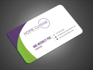 Visitenkarten-Design von Graphic Flame für Home Cuisine  LLC | Design: #13917880