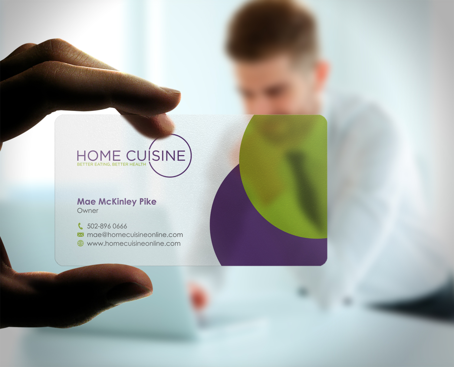 Business Card Design by logodentity for Home Cuisine  LLC | Design #13919526