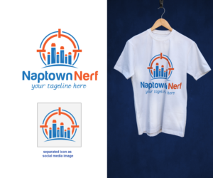 Logo Design by Maher Sh for Naptown Nerf | Design #14132852