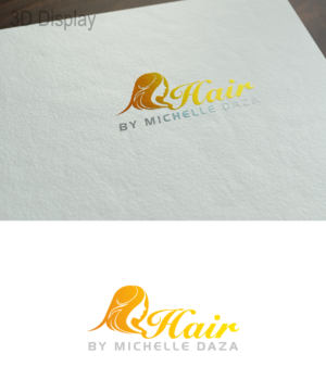 Logo Design by 3Guys for Hairbymichelledaza  | Design: #13922631