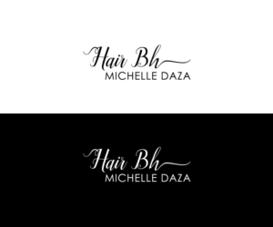 Logo Design by tani_sha321 for Hairbymichelledaza  | Design: #13917009