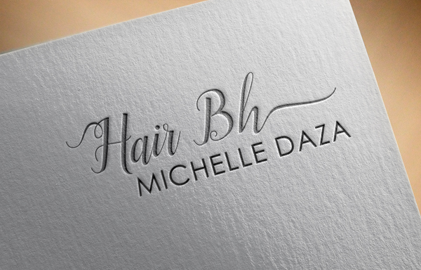 Logo Design by tani_sha321 for Hairbymichelledaza  | Design #13917011