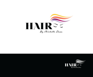 Logo Design by Artknyte for Hairbymichelledaza  | Design: #14019942