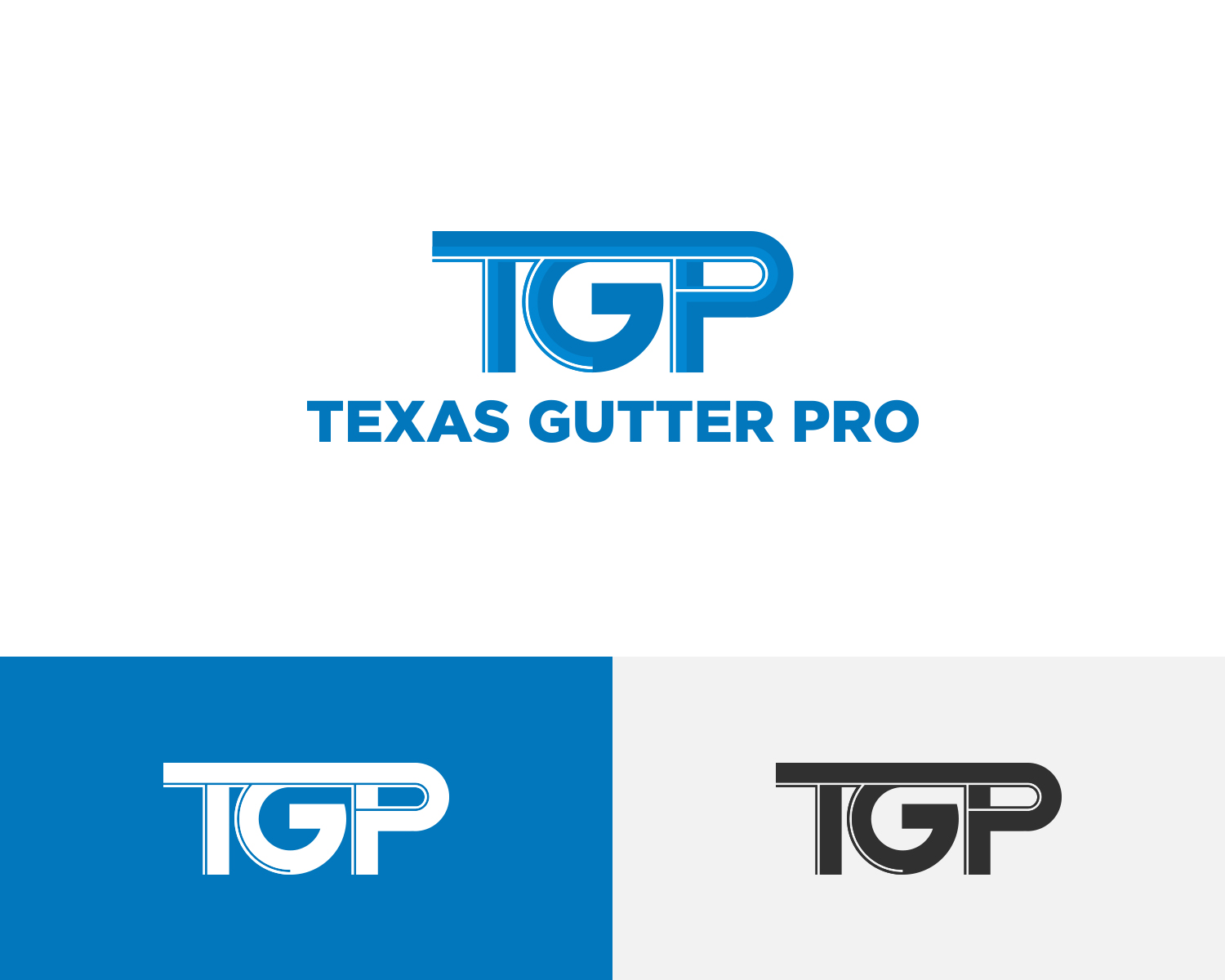 Diseño de Logo por Grapismo Brand Studio para Texas Gutter Pro | Diseño #13911513