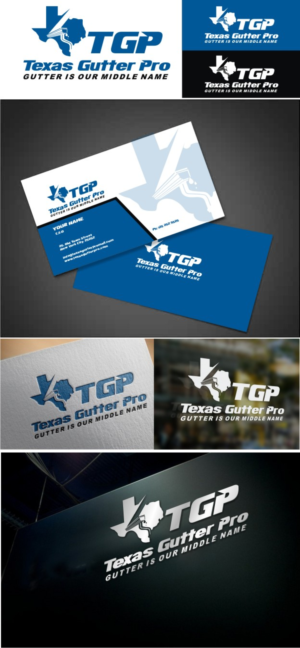 Logo Design by Soul Light for Texas Gutter Pro | Design: #13924862