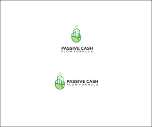 Passive Cash Flow Formula  | Logo Design by nusdofficial