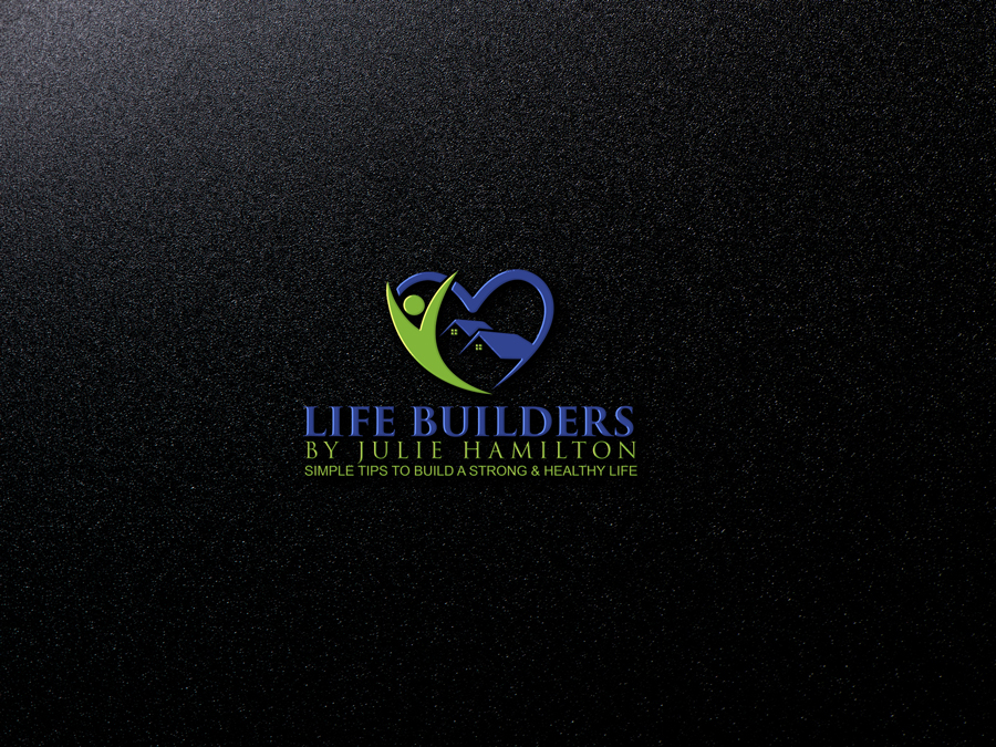 Logo Design by logout babu for Life Builders by Julie Hamilton | Design #13915765