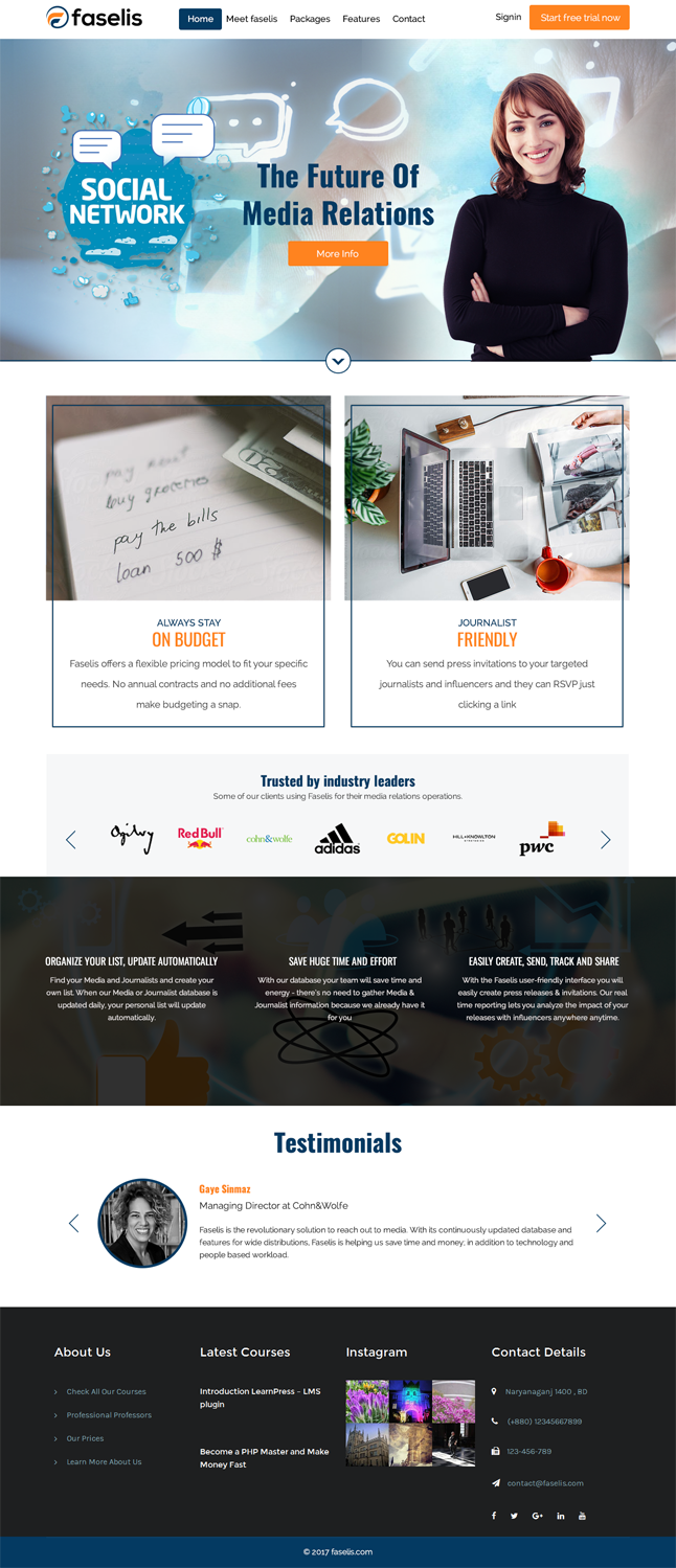 Web Design by Kingdom Vision for Faselis Veri Teknolojileri A.S. | Design #13927737
