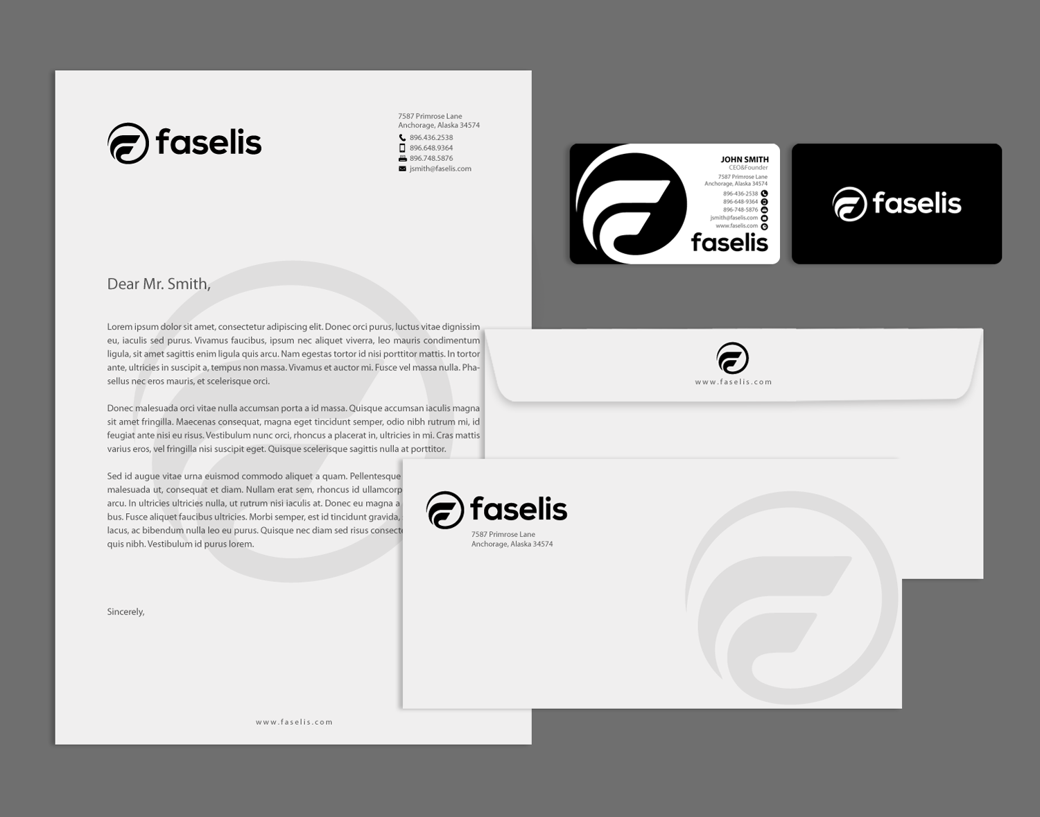 Schreibwaren-Design von chandrayaan.creative für Faselis Veri Teknolojileri A.S. | Design #13938995