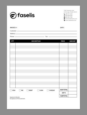 Stationery Design by chandrayaan.creative for Faselis Veri Teknolojileri A.S. | Design: #13953439