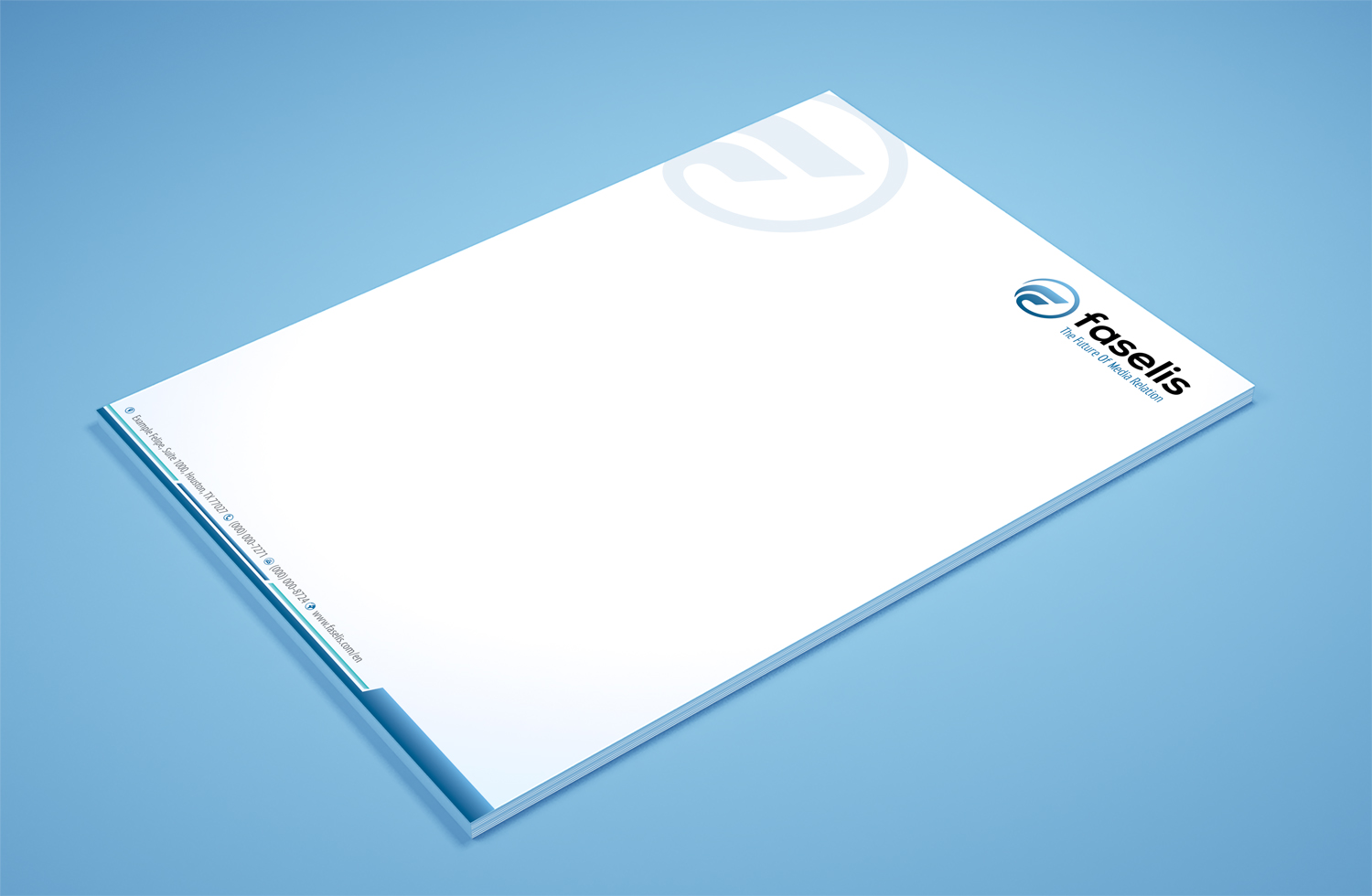 Diseño de Papelería por Petter Goms para Faselis Veri Teknolojileri A.S. | Diseño #13915296