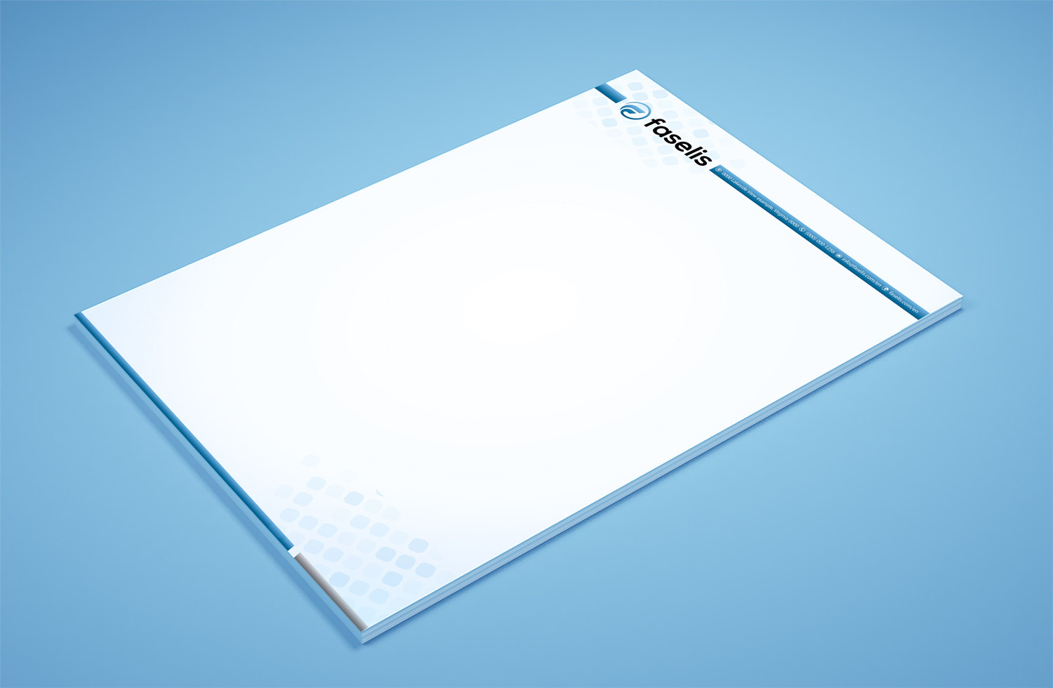 Schreibwaren-Design von Petter Goms für Faselis Veri Teknolojileri A.S. | Design #13936650