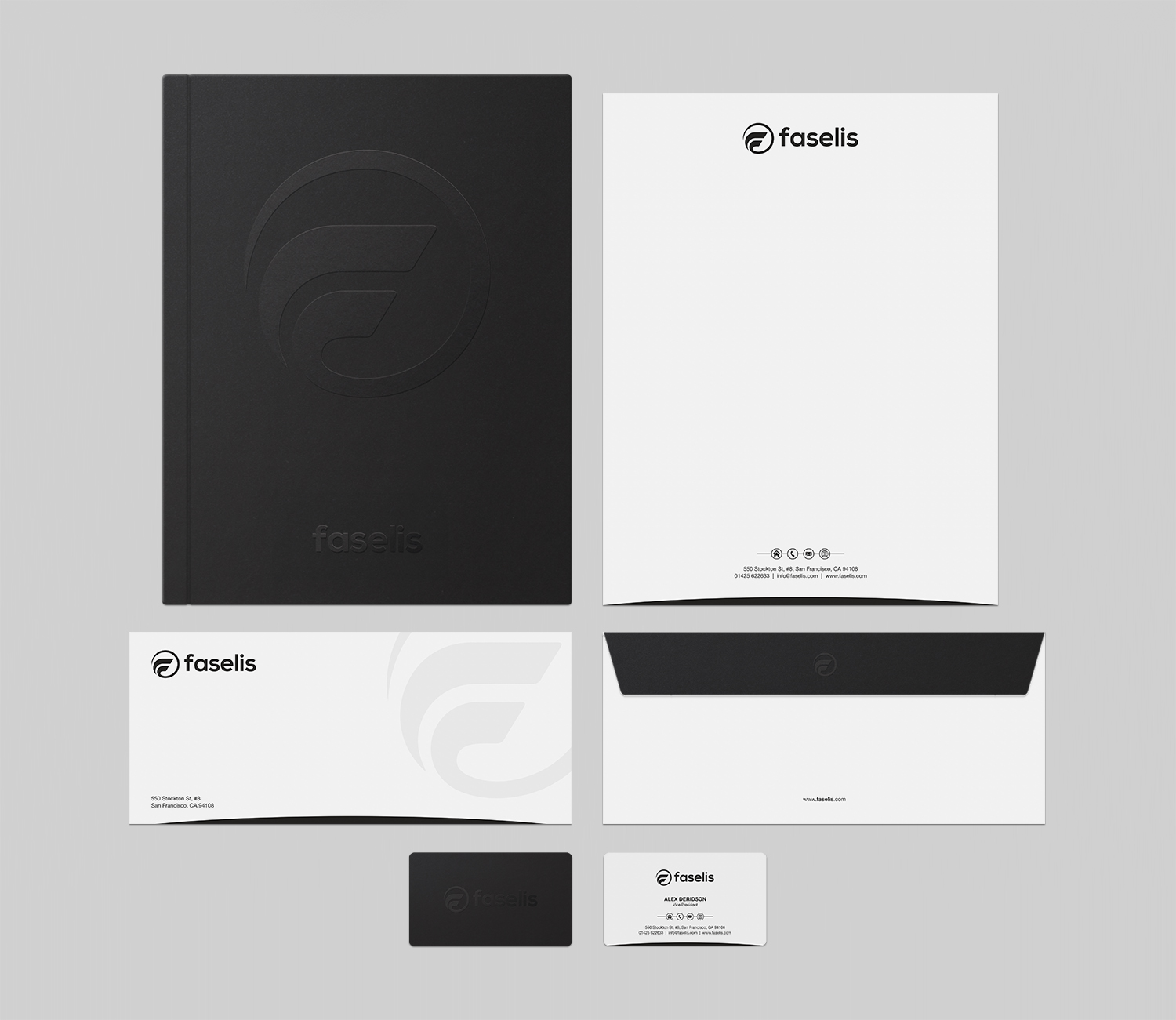 Design de Papeterie par logodentity pour Faselis Veri Teknolojileri A.S. | Design #13937334