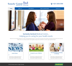 Medical Centre Website | Web Design by OM