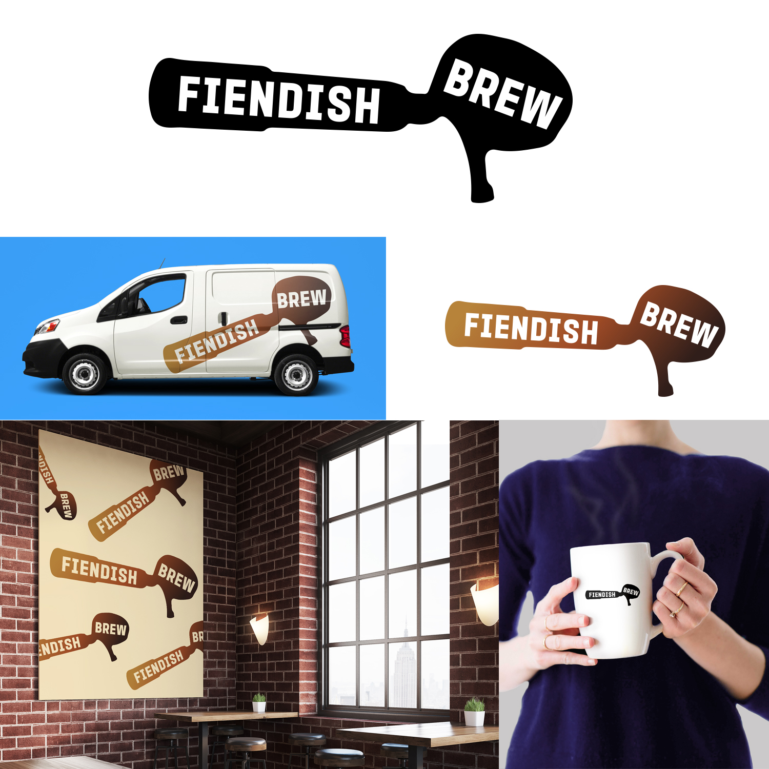 Diseño de Logo por Tim Grace para Fiendish Brew | Diseño #14025319