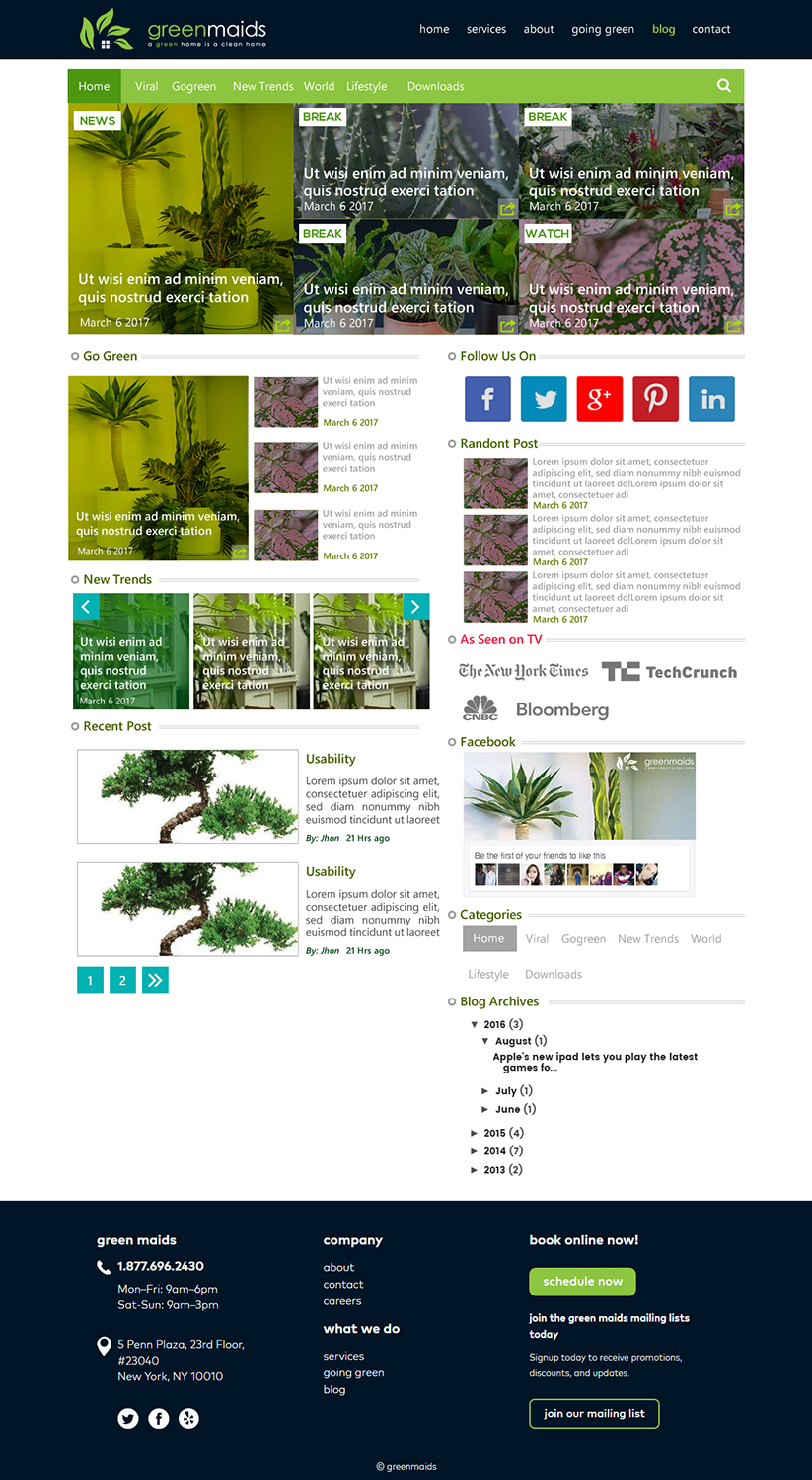 Web Design by Anooshaa for this project | Design #13959332